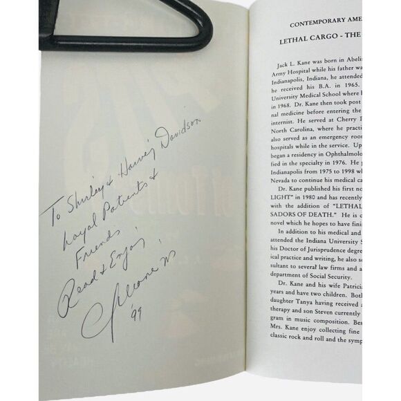 Vintage 1999 SIGNED Lethal Cargo The Pits of Tomsk 7 by Jack L Kane PB Nuclear - Picture 2 of 13